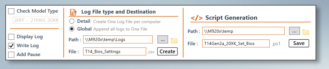 Global Log Interface